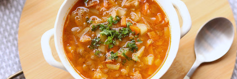 Simple Organic Lentil Soup