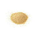Organic amaranth whole grain on a white background