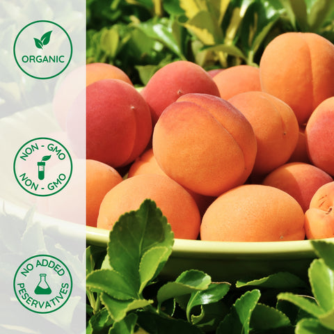 Organic apricots