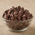 Bowl of organic chocolate chips