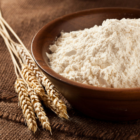 Bowl of organic whole wheat pastry flour