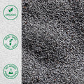 Close-up of organic whole poppy seeds