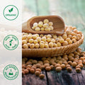 Organic soy beans