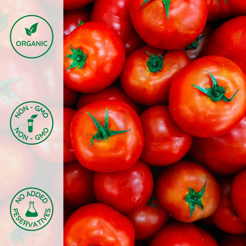 Organic whole tomatoes 