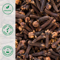 Close-up of organic whole cloves