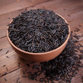 Bowl of wild organic rice