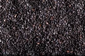 Sesame Seed, Black, With Shell - Organic