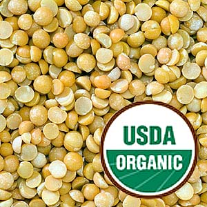 Organic Split Peas, Yellow
