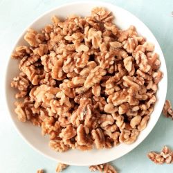 Organic Walnuts, Shelled, Raw